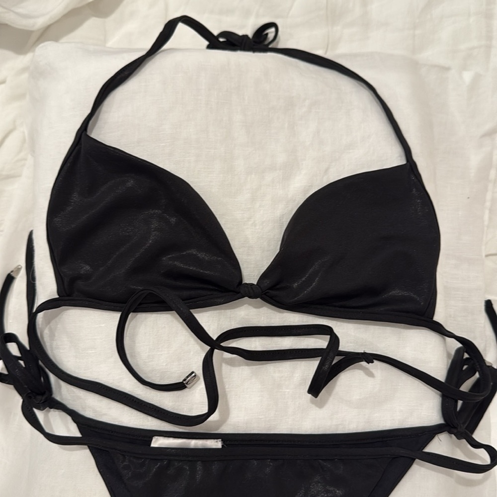 The Attico Black Bikini (Small) - Picture 5 of 14